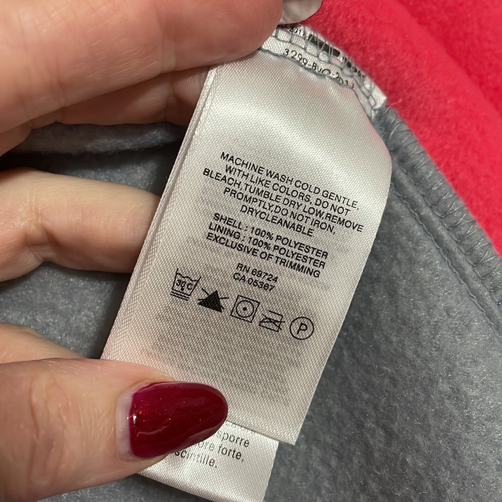 Like new Columbia zip up fleece jacket with two zippered pockets size large L - Picture 7 of 7